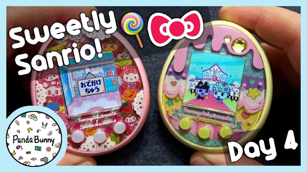 Marrying my Sanrio & Sweets Tamagotchi Meets! | Sweetly Sanrio Day 4 | PandaBunny