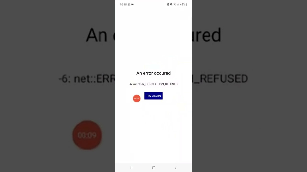 Pi not working | An error occurred | 27-Feb-2022