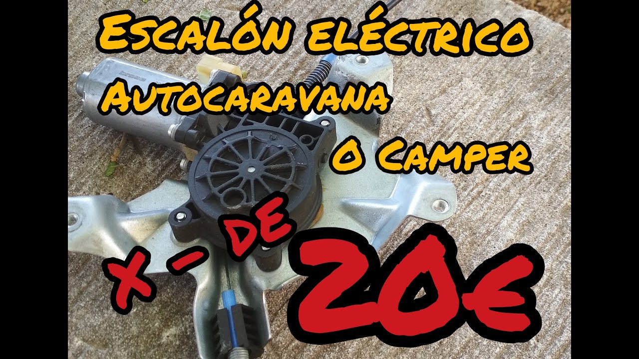 ESCALÓN eléctrico🔌 para CAMPERS o AUTOCARAVANAS #1