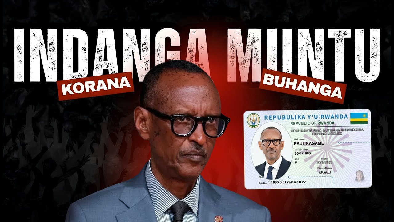 Amakuru ateye impungenge ku  NDANGAMUNTU KORANABUHANGA | Digital ID MU Rwanda