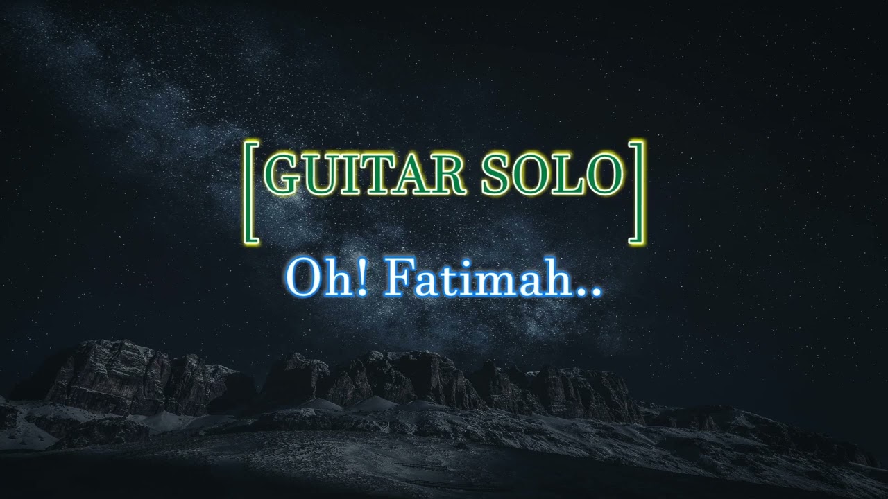 Singlap Five   - Oh Fatimah [Metal Cover] Karaoke