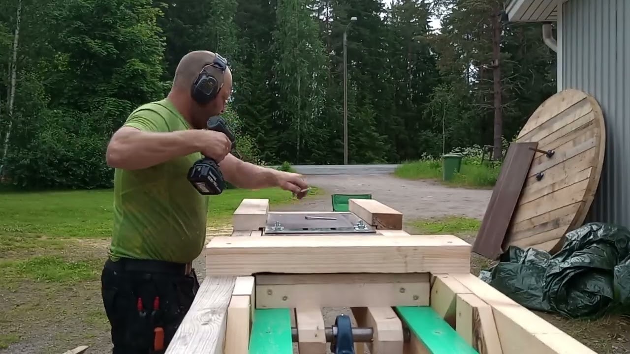 Kyläsepän pärehöylä osa 4