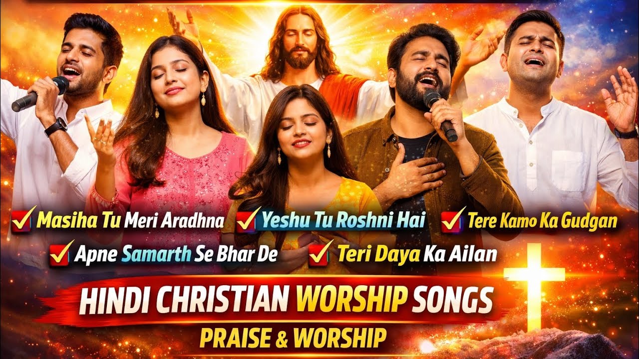 New  Worship Songs 2026 | Masiha Tu Meri Aradhna | Yeshu Tu Roshni Hai | Christian Hindi Collection