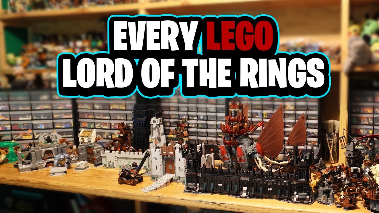 The $3000 LEGO Lord of the Rings Collection