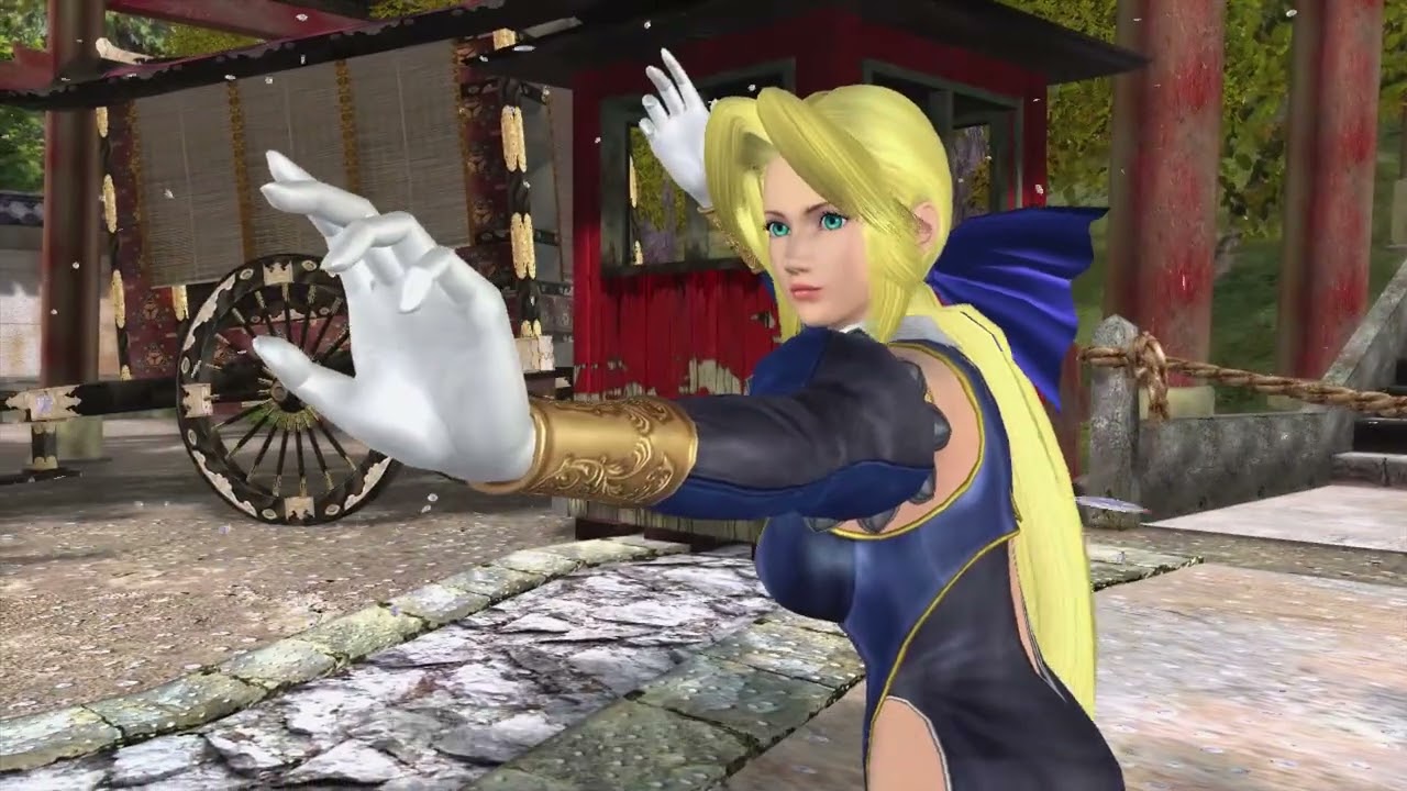 [Dead or Alive 4] Helena versus CPU gameplay