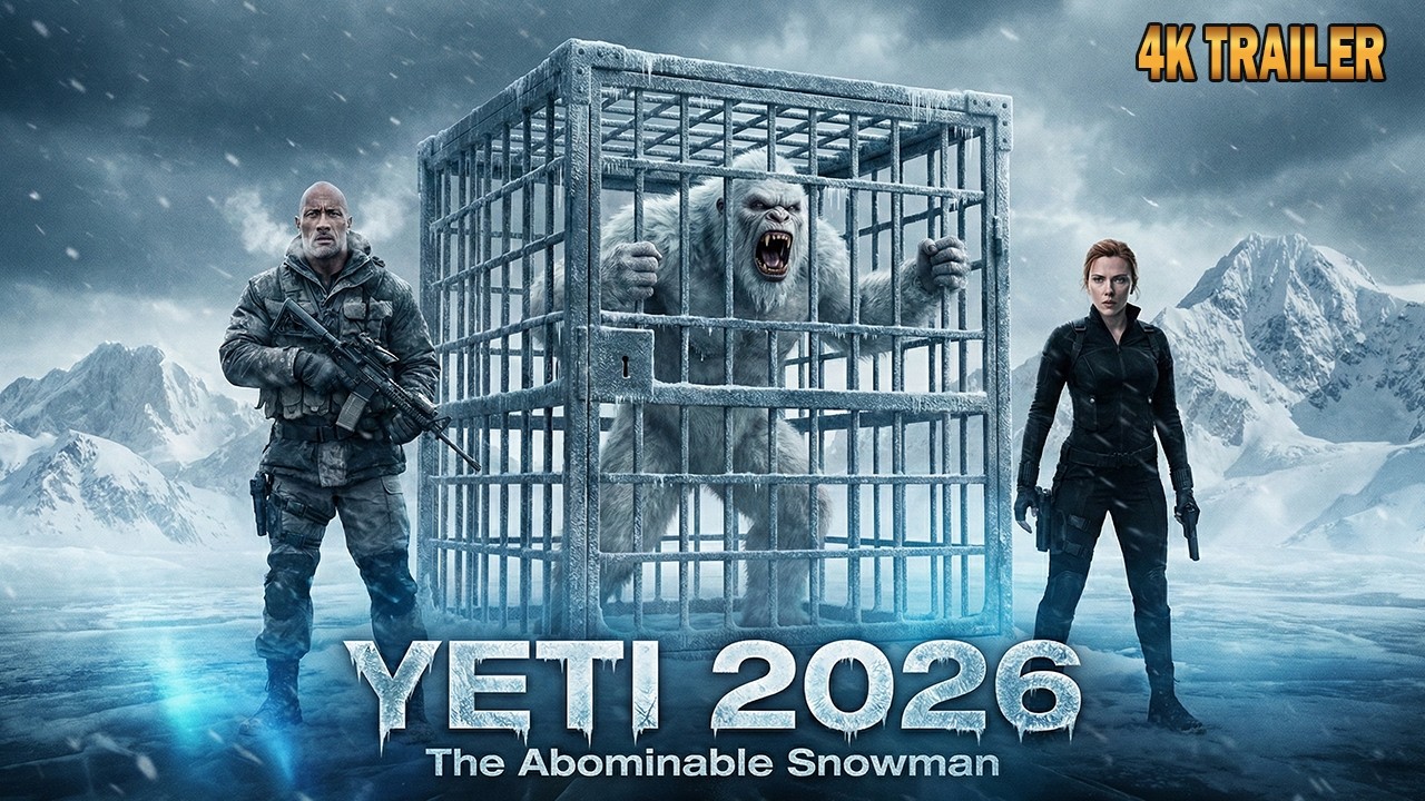 YETI  (2026) - The Abominable Snowman Official Trailer - Dwayne Johnson, Scarlett Johansson