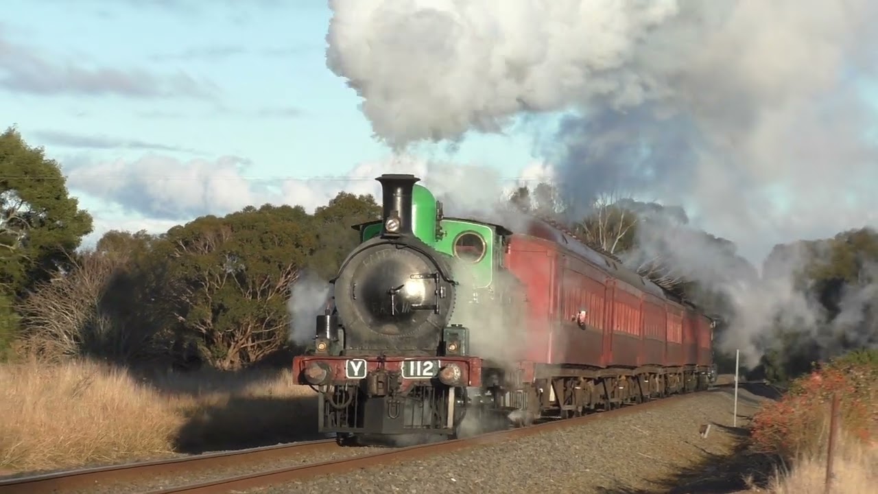 Ballarat Heritage Festival Steam Train Shuttles. 28th and 29th of May, 2022