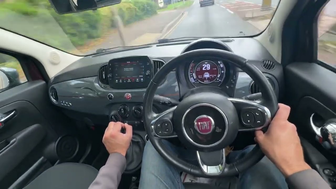 Fiat 500 POV Test Drive Review ASMR