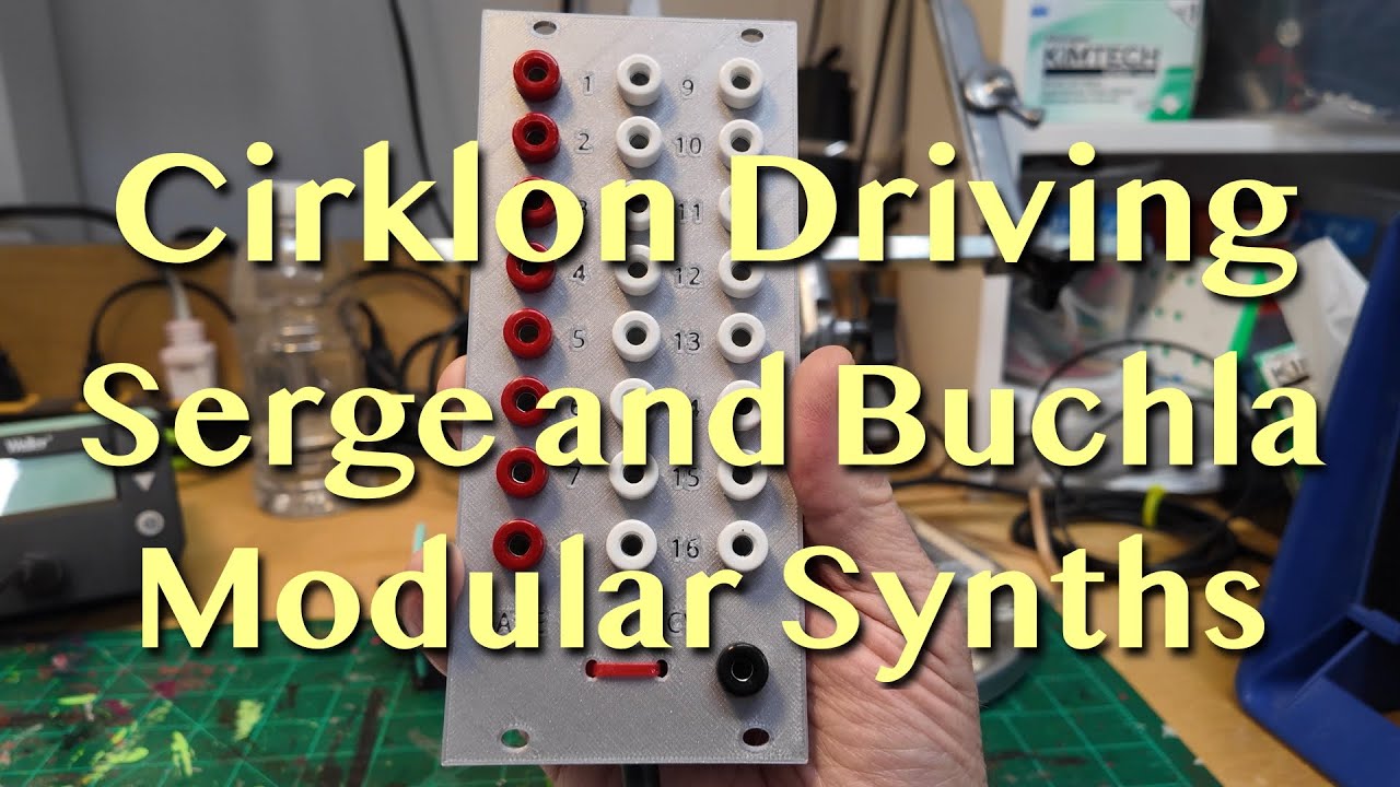 Система управления синхронизацией Cirklon для модульных синтезаторов Serge и Buchla.
