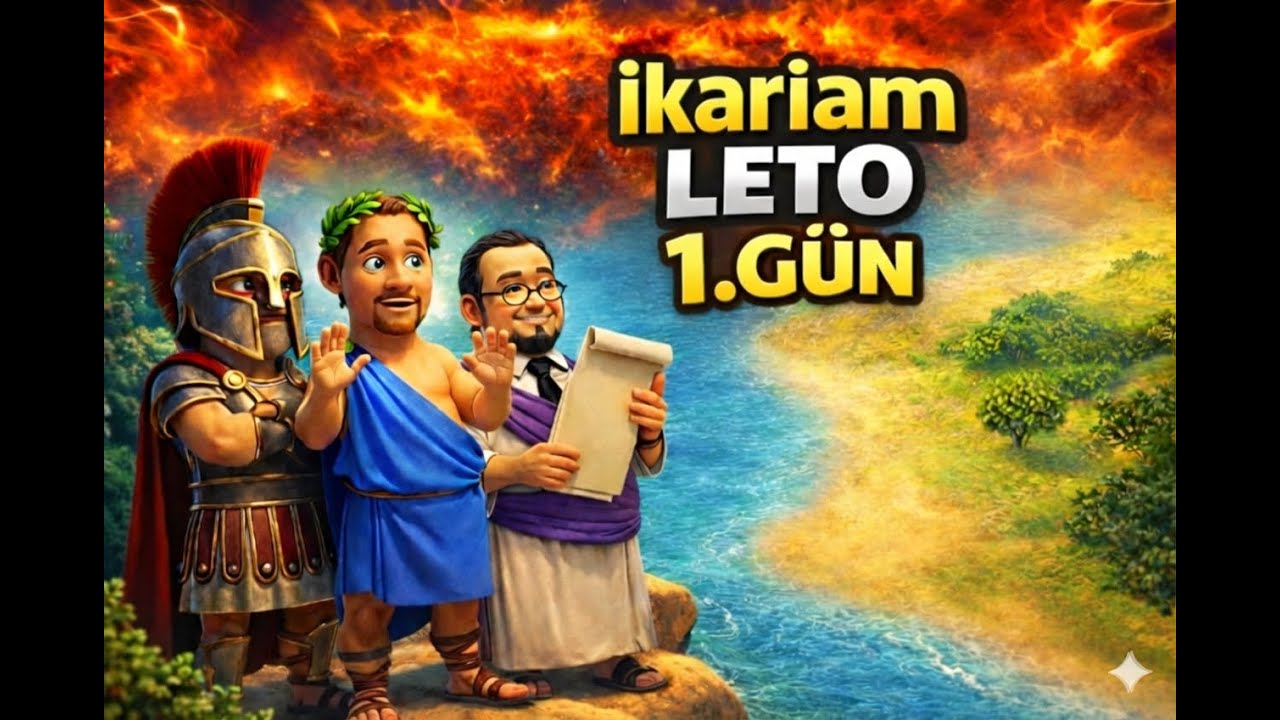 Yeni Sunucu LETO’da İkariam’a Başlıyoruz | Sıfırdan Rehberli Başlangıç
