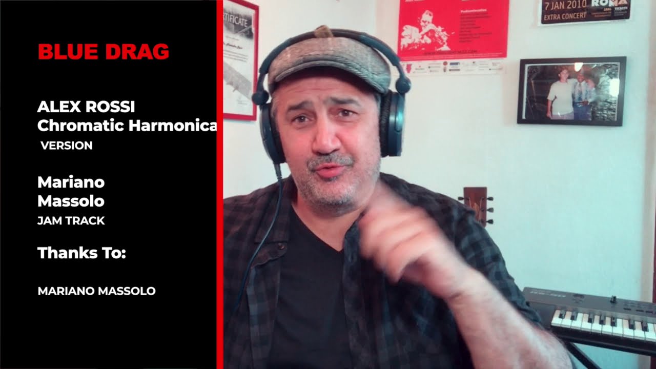 Blue Drag -Chromatic Harmonica Version