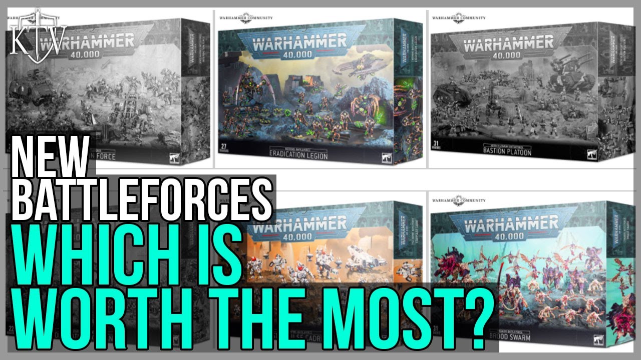 Warhammer 40,000 Battleforce Price (Potentially!) & Box Values! Which Is Worth The Most?!