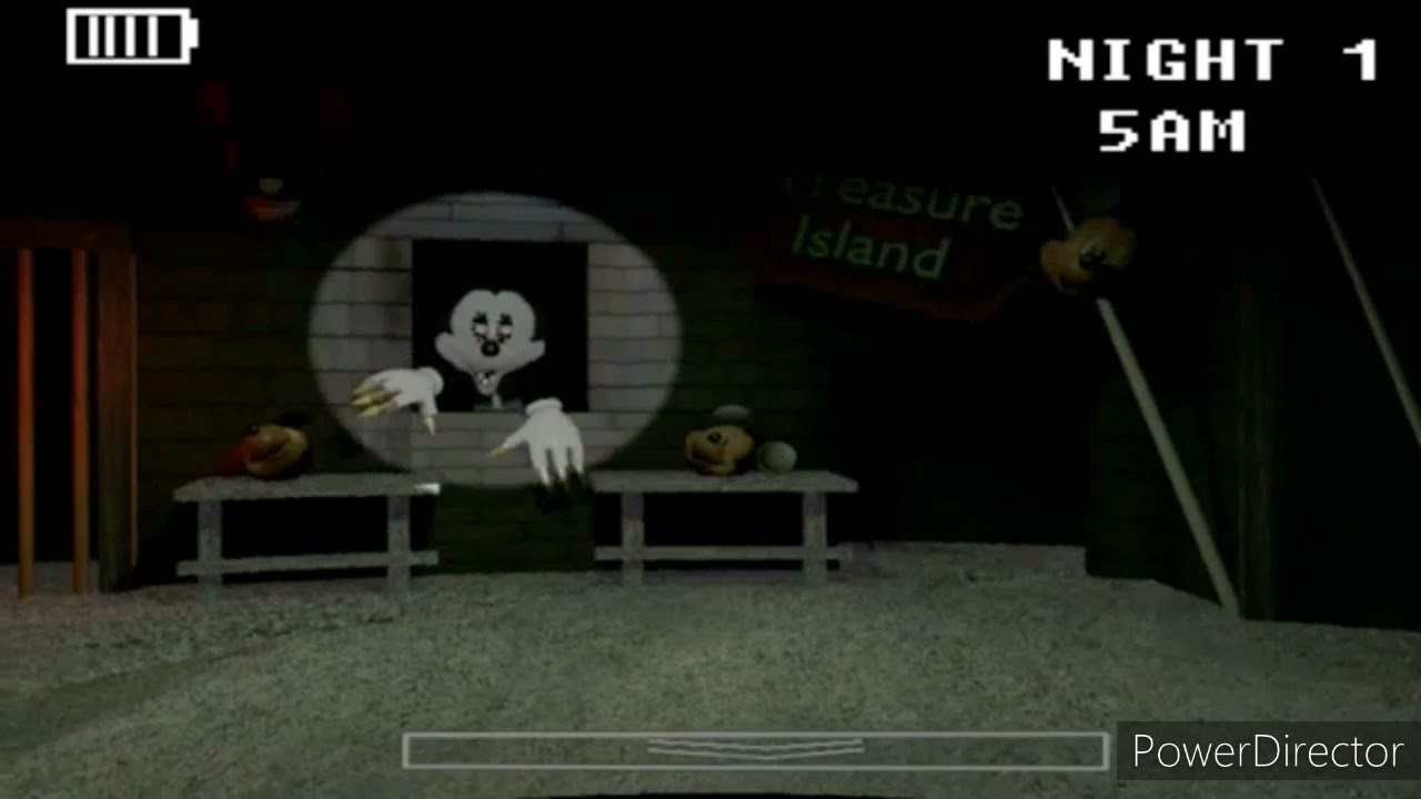 FNATI NIGHTMARE BEFORE DISNEY V1 WHOLE GAMEPLAY NIGHT 1 - 5