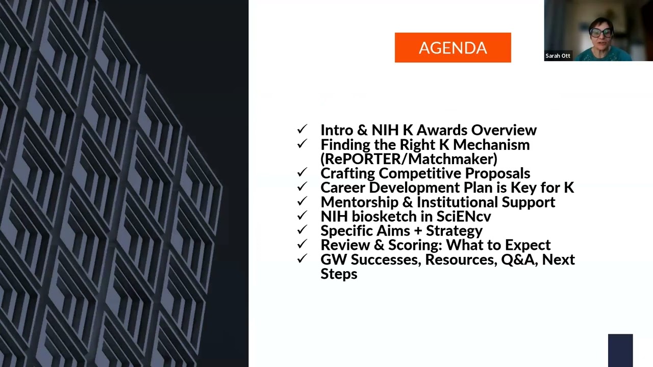 NIH Career Development (“K”) Awards