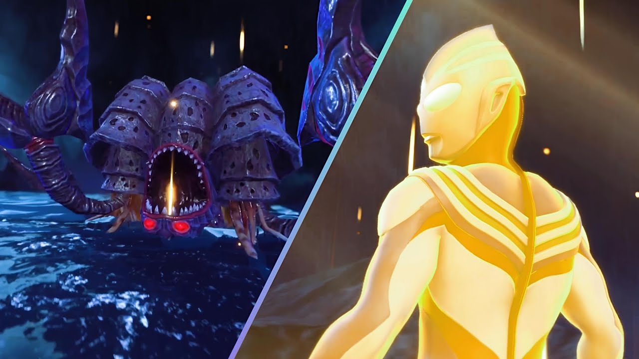 Glitter Ultraman tiga Vs Gatanothor - Time hero