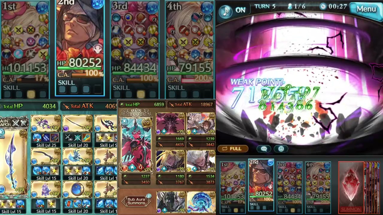 GBF: Belial Raid Solo in 2026 (Water)