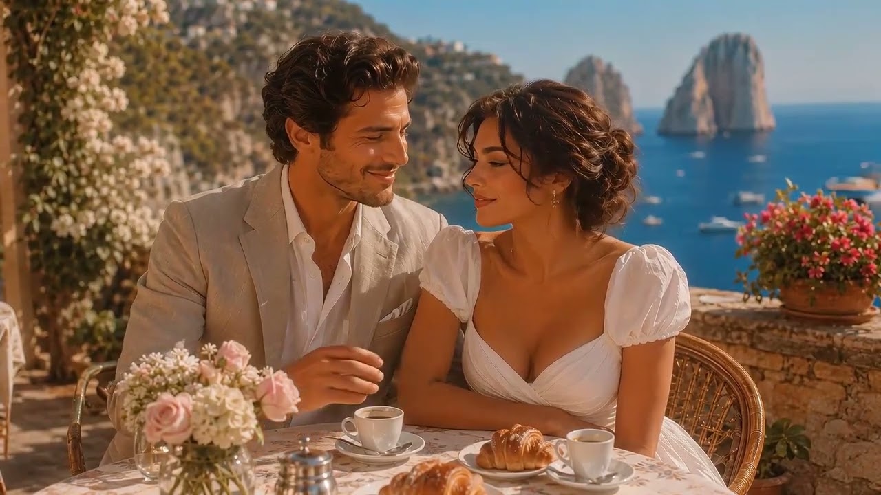 Vintage Riviera Melodies | Romantic Brunch Vibes with Timeless 50s & 60s Love Songs