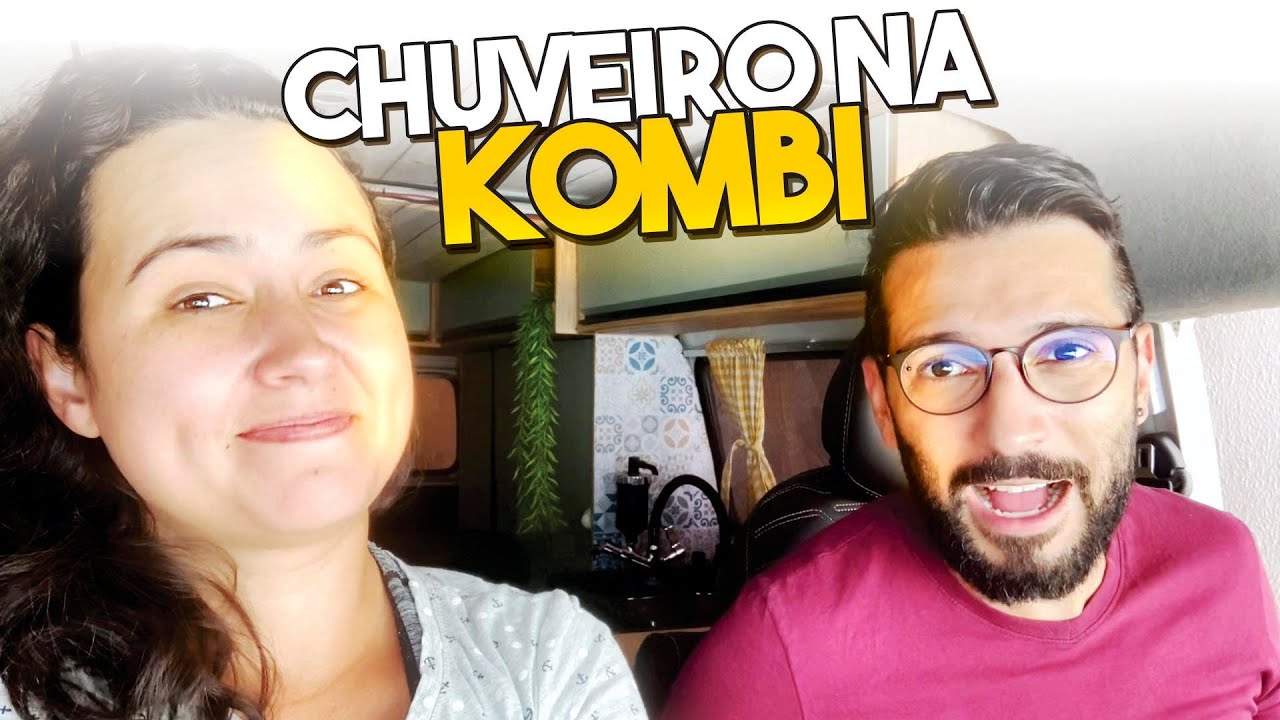 Como tomar BANHO na KOMBI HOME | Vlog #022