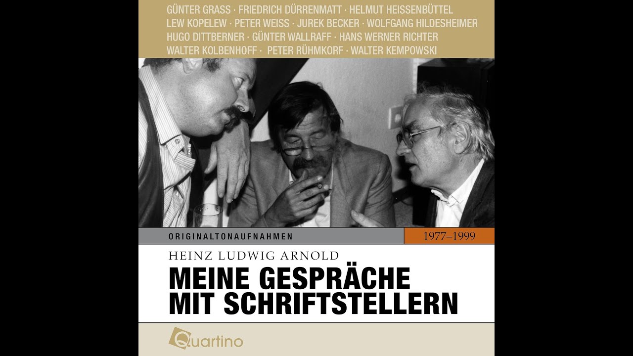 Heinz Ludwig Arnold im Gespräch mit Walter Kempowski 1999
