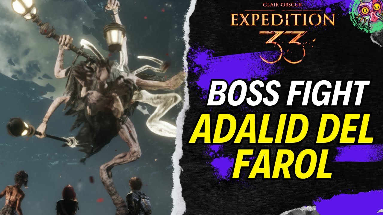 ADALID DEL FAROL Boss Fight | GUÍA 100% | 💯Clair Obscur: Expedition 33🏆