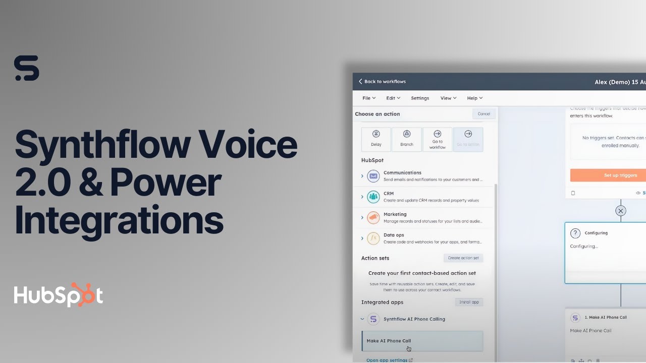 Synthflow Voice 2.0 & Power Integrations
