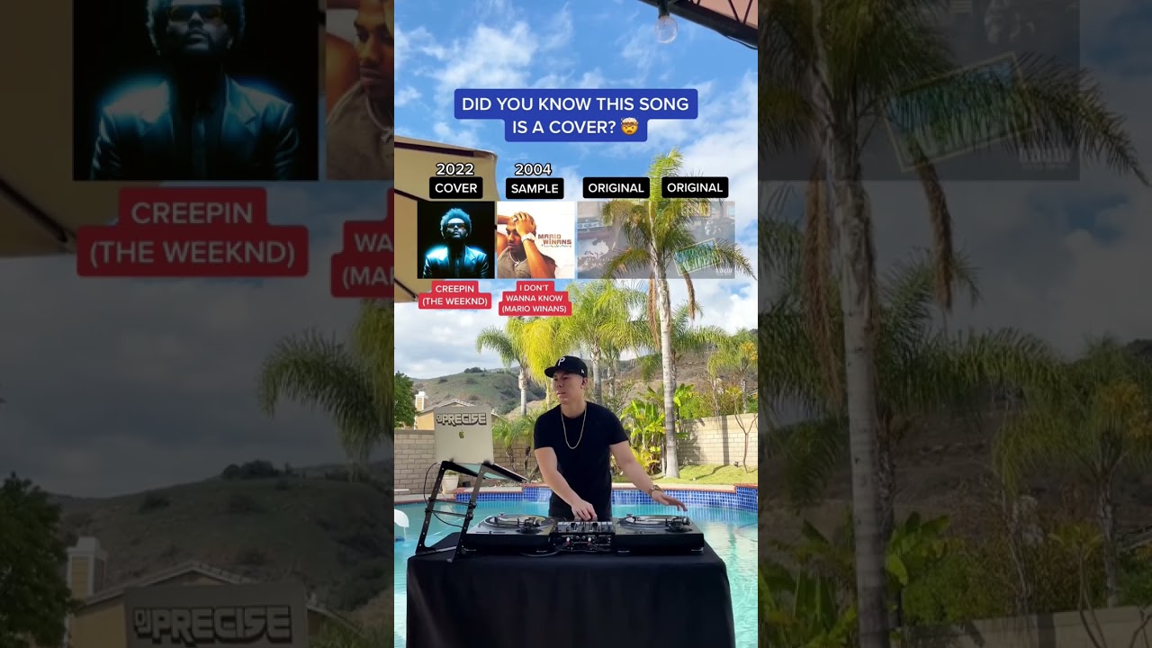 “Creepin” (The Weeknd) is actually a cover and samples these hit songs (Mario, EPMD, Enya) 😱