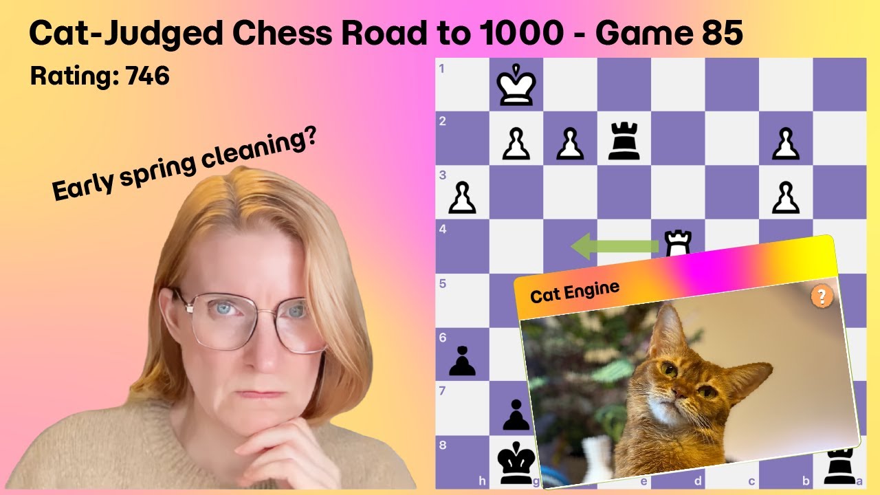 Early spring cleaning? - Chess Road To 1000 Game 85