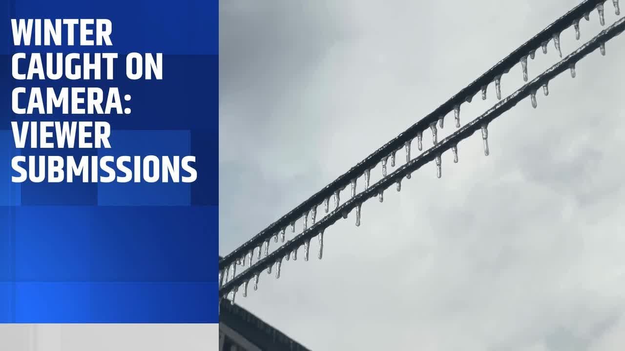 Brazos Valley residents capture winter weather conditions