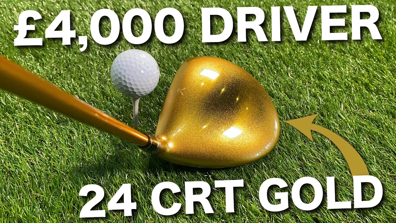 The 24 carat gold golf club (£4,000)