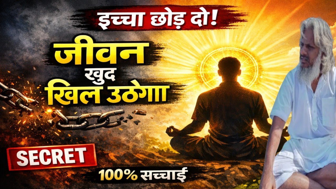 “इच्छा त्याग दो