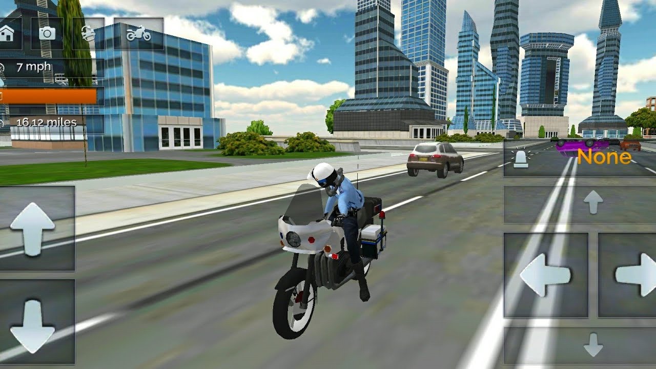 Police Motorbike Simulator 3D Best Simulator Game - Android Gameplay FHD