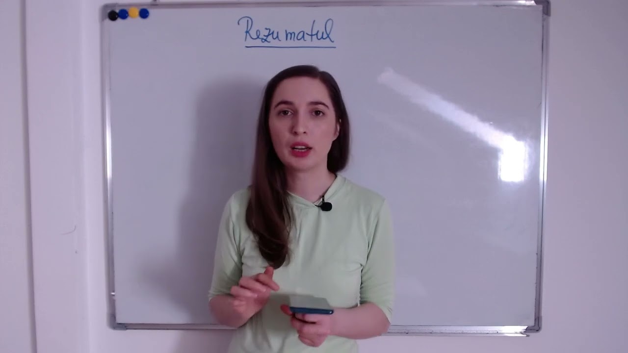 REZUMATUL - Evaluare națională 2022