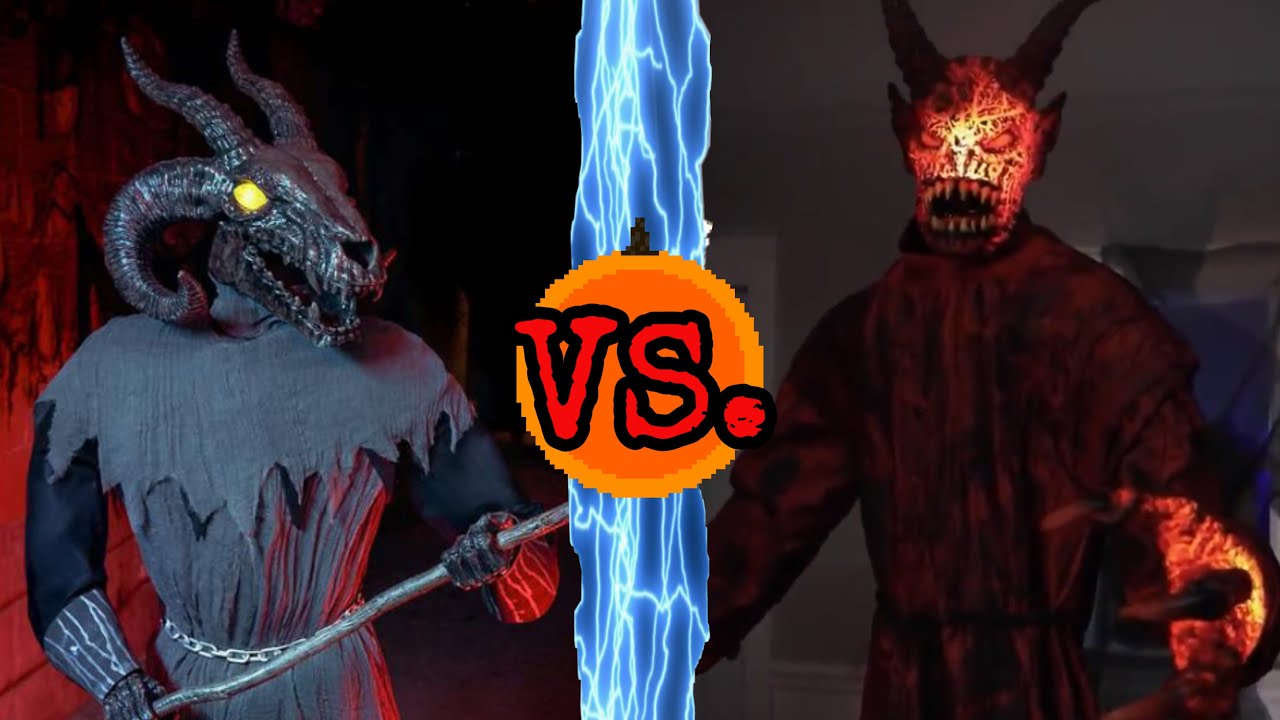 Baphomet Vs. Lava Demon Which is Better? Party City Halloween 2022