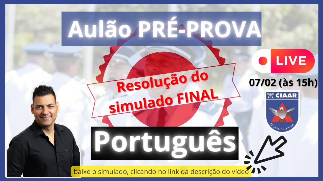 AULÃO FINAL EAOF 2026  (Baixe o simulado)