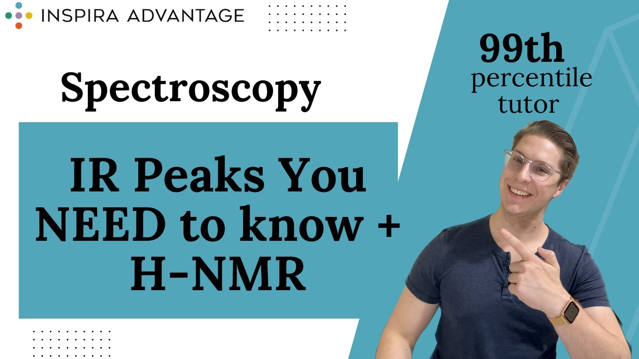 MCAT Crash Course | Spectroscopy: IR Peaks & H-NMR