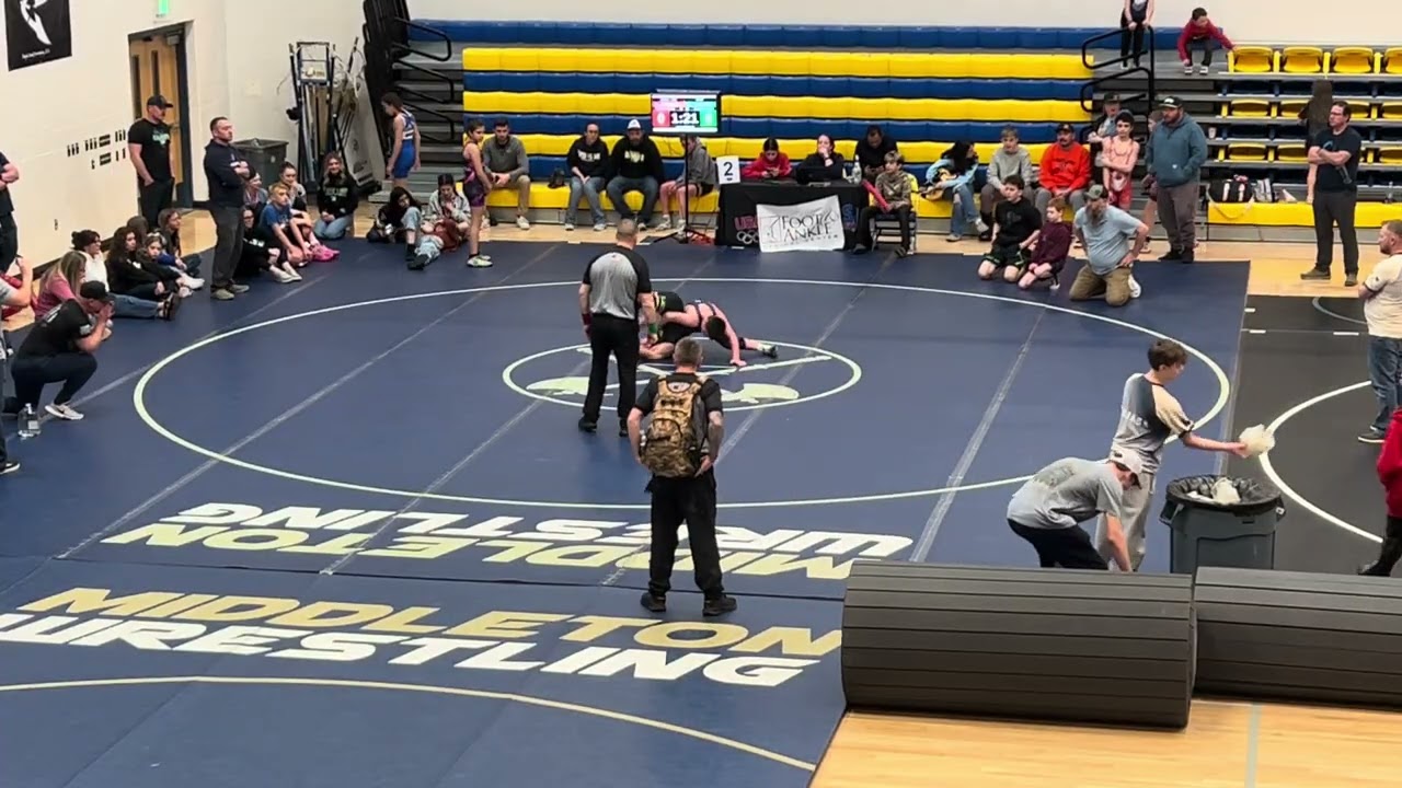 Rumble in the west 3-7-26, Owen’s fourth match for first place