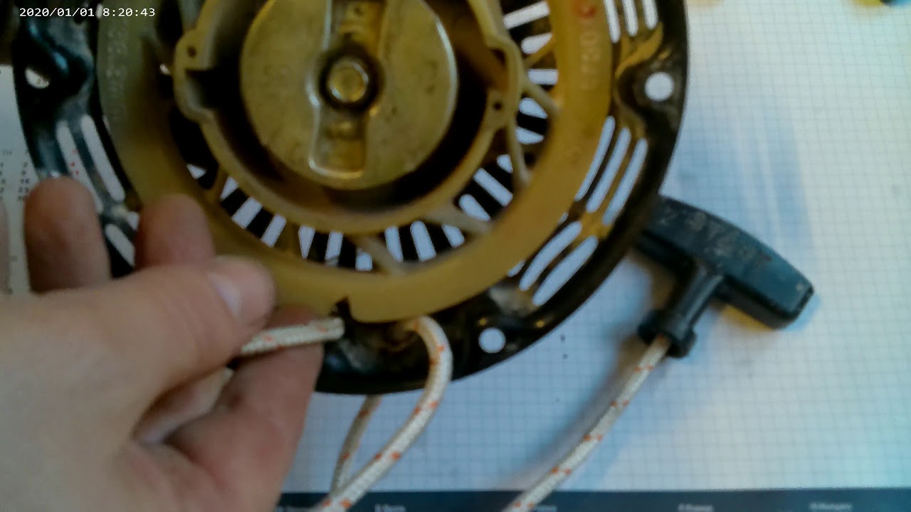 Înlocuire/Montare sfoara demaror motocultor