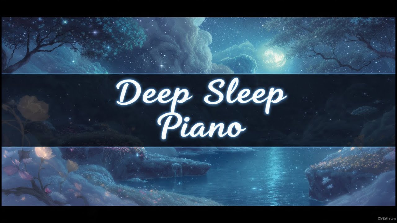 Deep Sleep Piano Music: 3 Hours of Calming Melodies for Relaxation & Stress Relief
