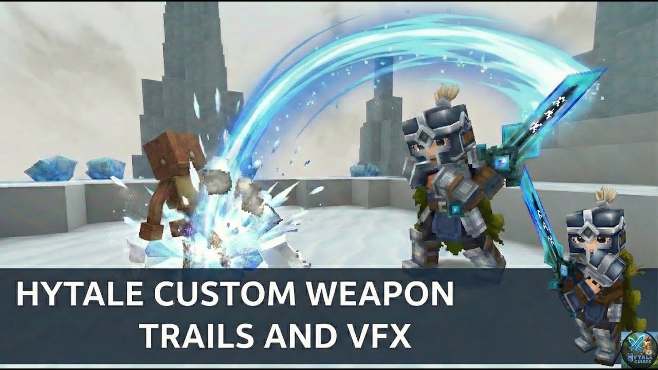 Hytale Modding Tutorial : Custom Weapon Trails and VFX
