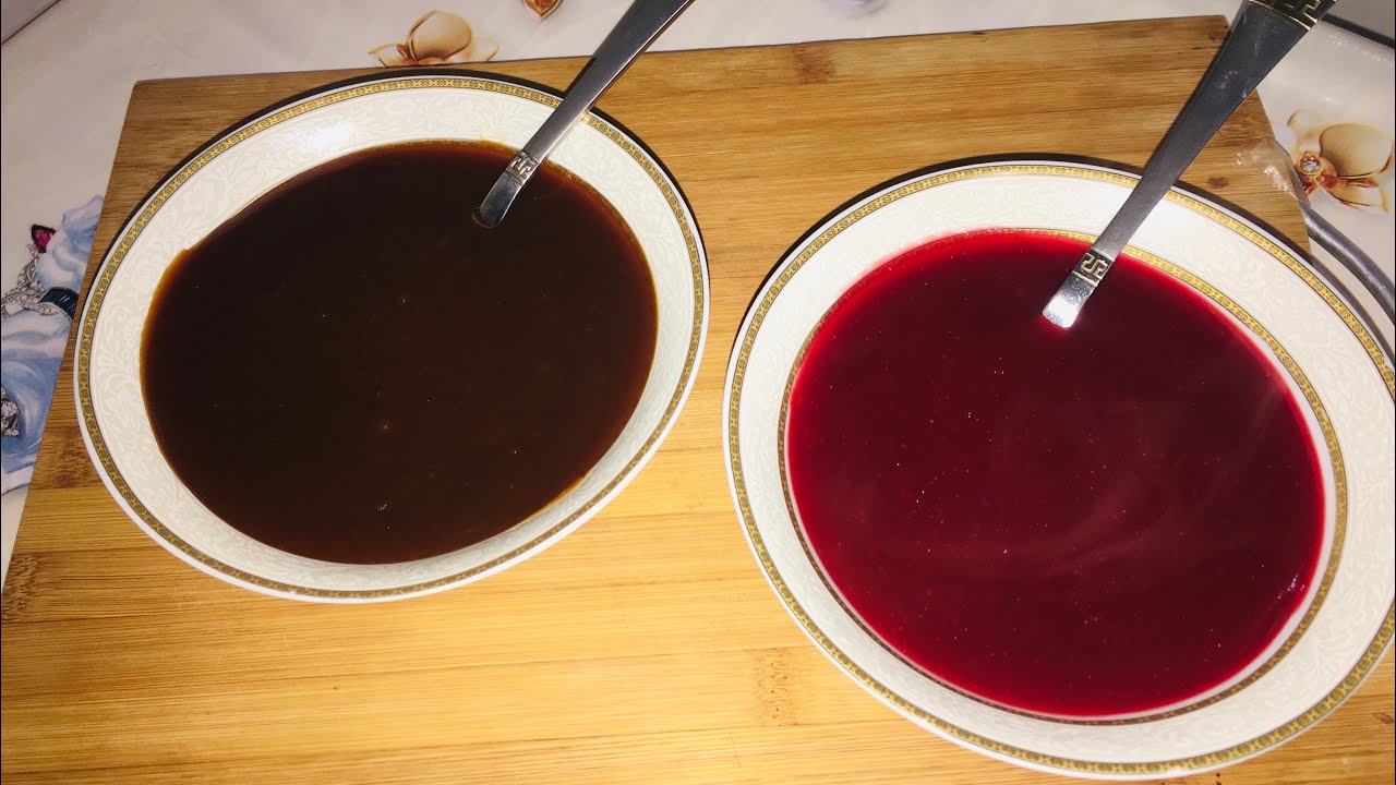 صوص الفراوله 🍓وصوص الكراميل باسهل 🍮طريقه 😍