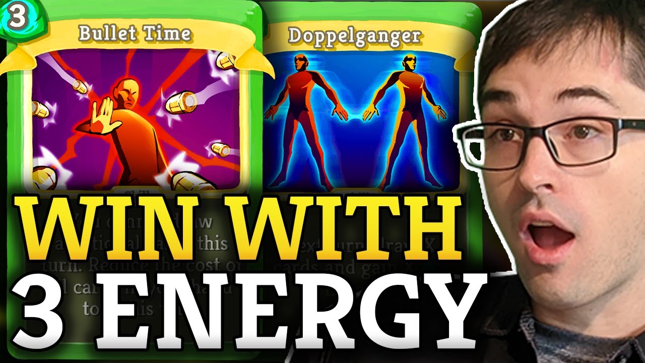 Bullet Time + Doppelganger = PERFECT 3 Energy Build | Ascension 20 Silent Run | Slay the Spire