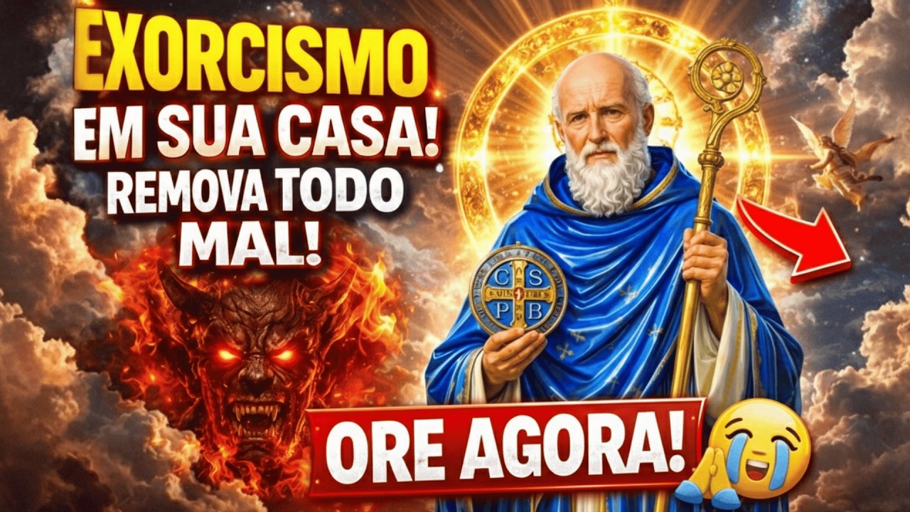 ORAÇÃO A SÃO BENTO CONTRA INVEJA, FOFOCA, DIFAMAÇÃO E MAGIA NEGATIVA, PROTEÇÃO DIVINA