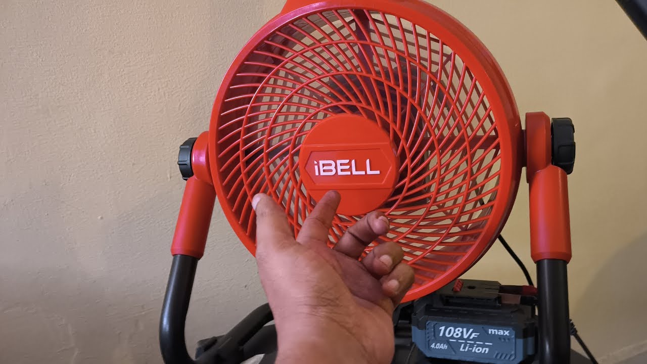 Unboxing IBELL One Power Series CF24-05 Cordless Portable Fan!!!