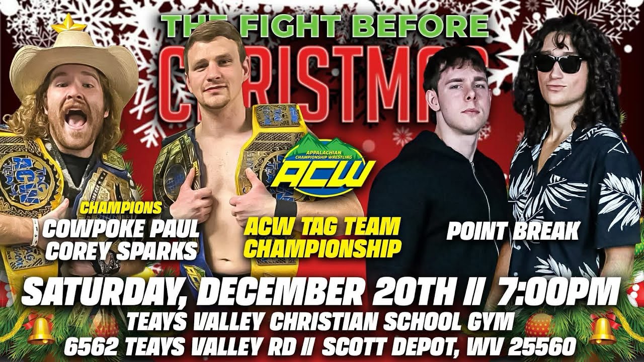 Cowpoke Paul and Corey Sparks vs Johnny Mahalo and Karter Taylor