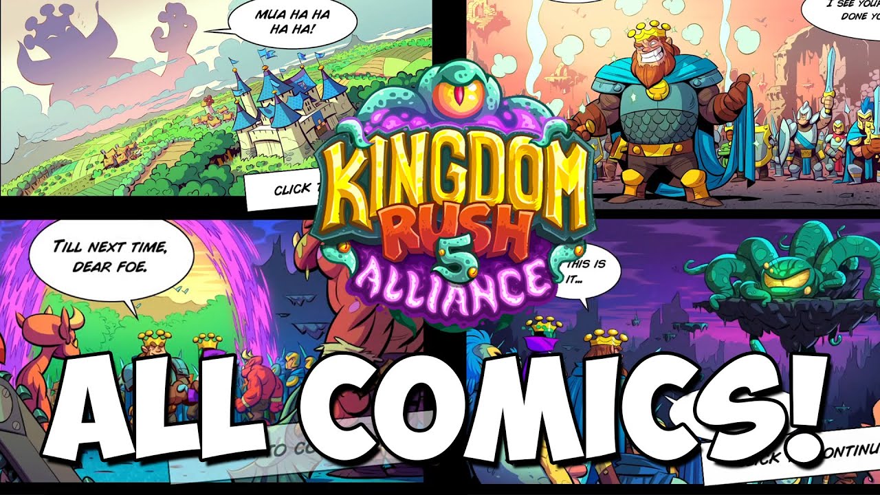 Kingdom Rush Alliance - All Comics & Post Credits