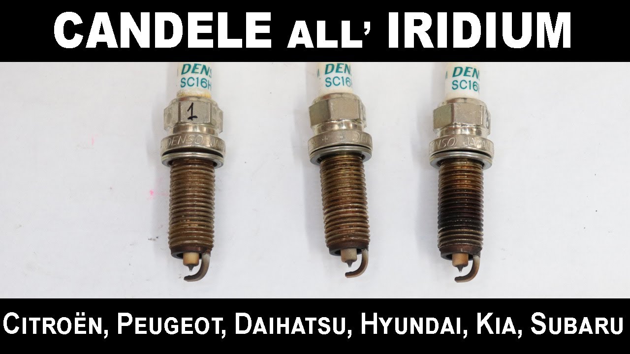Sostituzione CANDELE TOYOTA AYGO 1.0 69CV Citroën, Peugeot, Daihatsu, Hyundai, Kia, Subaru