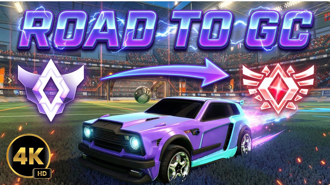 Road to Grandchamp geht weiter... | Rocket league 4K
