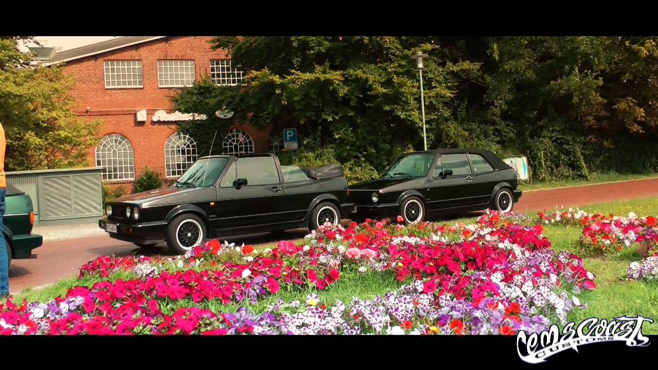 Golf MK1 Cabrio Tour 2013