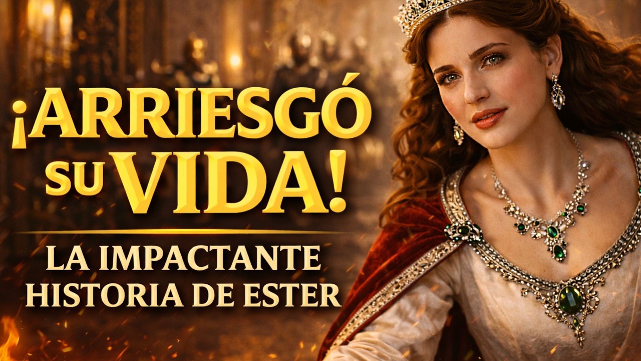 ¡EL VALOR DE ESTER! La Reina que Arriesgó Su Vida Para Salvar a Su Pueblo#historiasdelabiblia