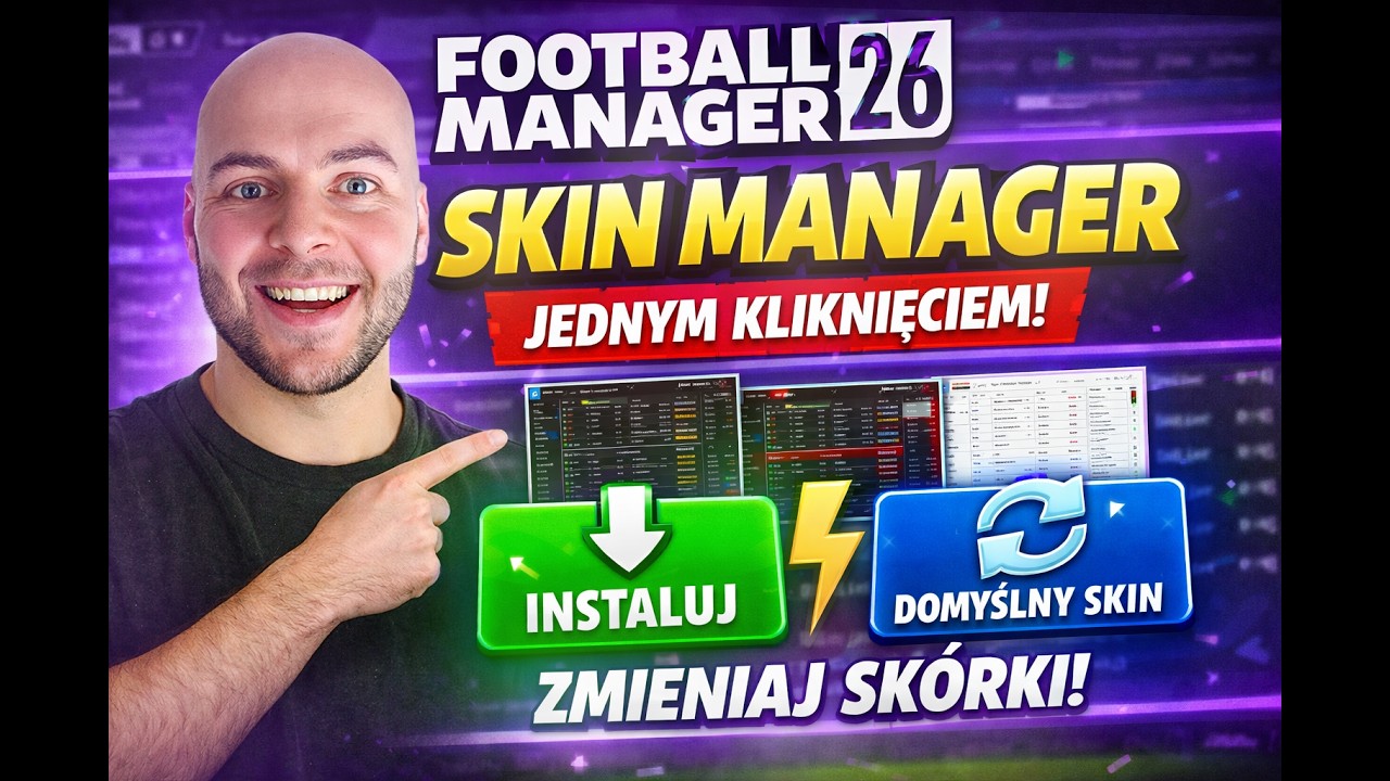 Instaluj skiny w FM26 jednym kliknięciem!
